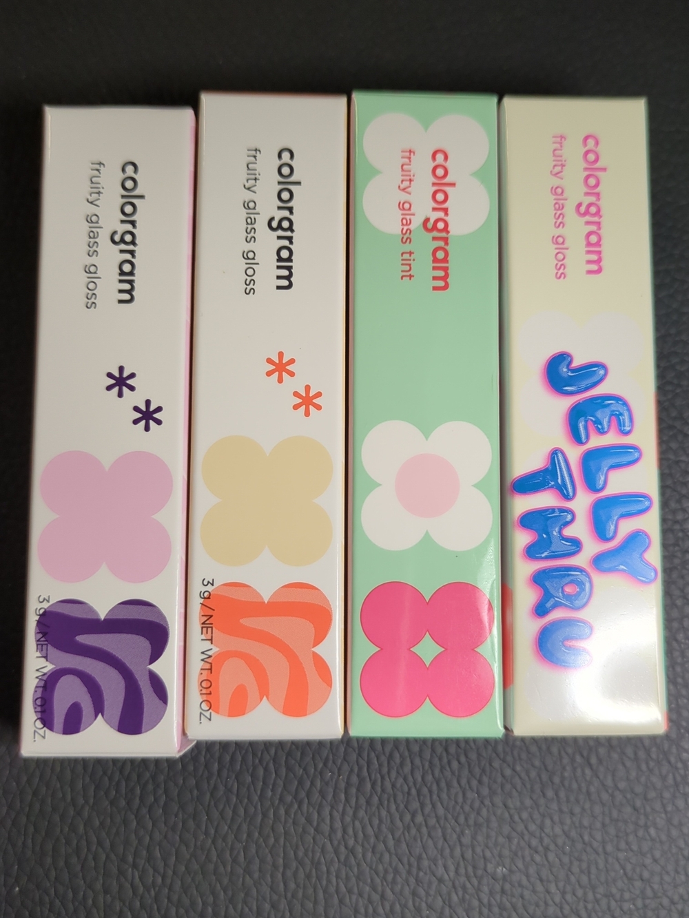 Colorgram Fruity Glass Gloss Jelly Strap Set - Set Of 4